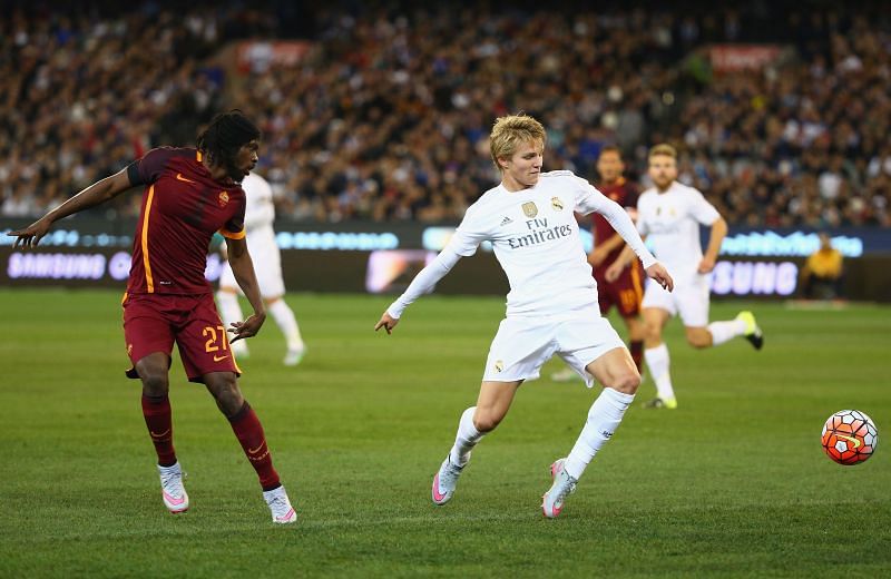 Odegaard has already appeared for Real Madrid's first team
